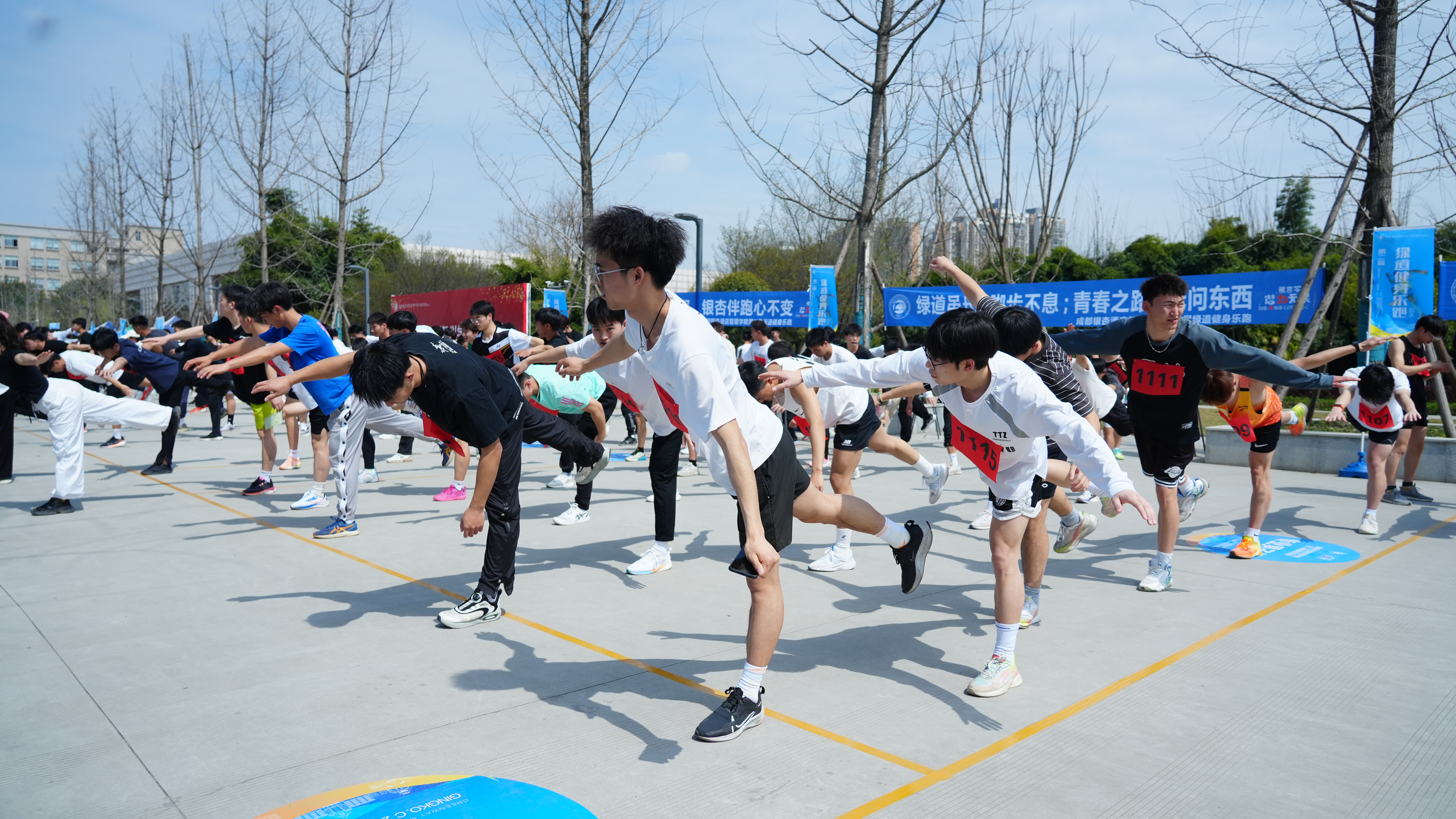 绿道乐跑 相约银杏